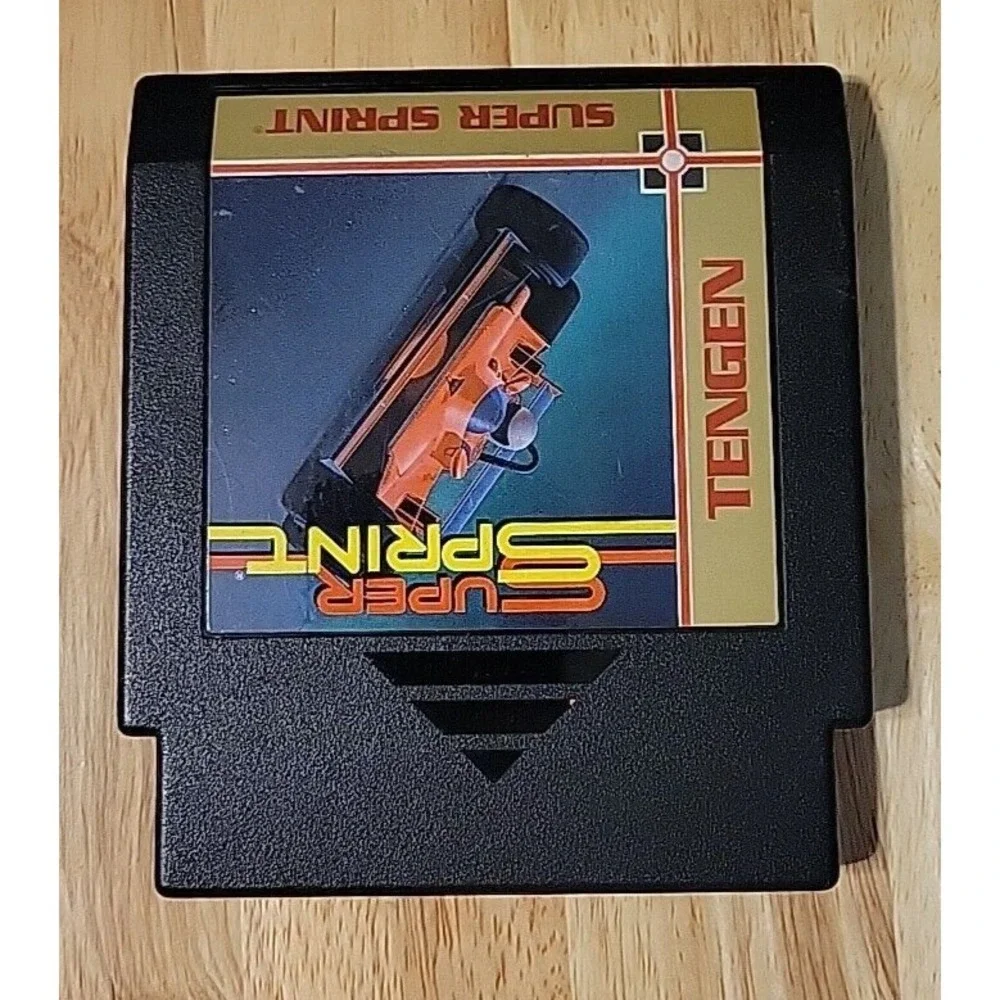 Super Sprint Tengen (NES Nintendo Entertainment System, 1989) Authentic !!